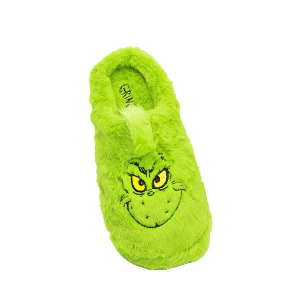 The Grinch Unisex Adult Slippers / Green/Black